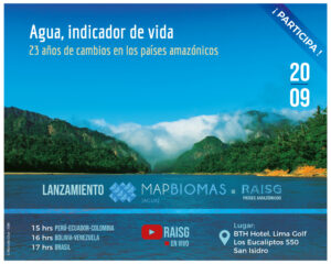 Lançamento MapBiomas Água - Países Amazônicos