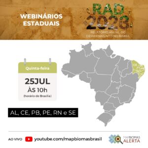 Webinar estadual RAD2023 - AL, CE, PB, PE, RN e SE
