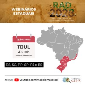 Webinar estadual RAD2023 - ES, RJ, SP, PR, RS e SC