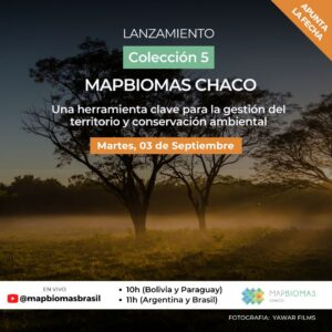 Lanzamiento Colección 5 MapBiomas Chaco