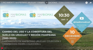 Lançamento Coleções 4 e 2 do MapBiomas Pampa Trinacional e Uruguai